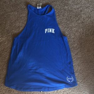 BLUE VS PINK High neck Tank